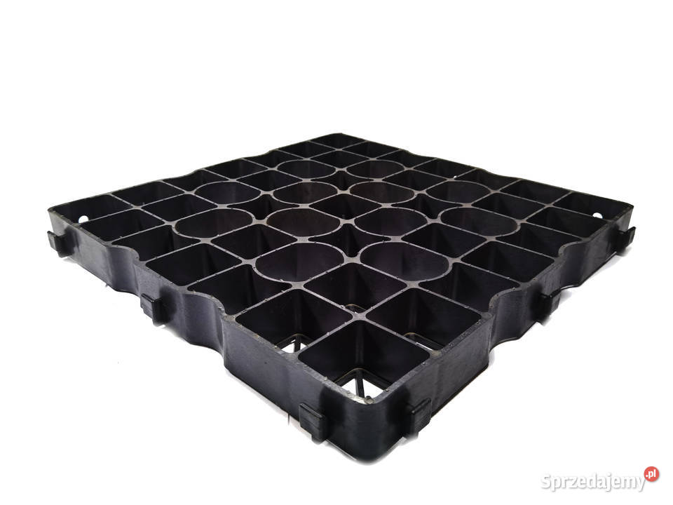Kratka trawnikowa 5 50 x 50 czarna SUPER MOCNA Materiały budowlane Warszawa