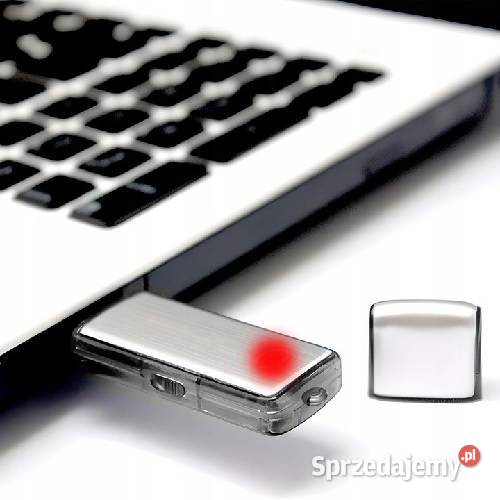Pendrive Dyktafon Szpiegowski Podsłuch 8 GB Komputery i Akcesoria Drezdenko