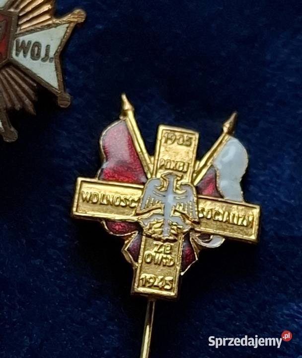 3 x odznaki weteranie Wojska Polskiego komplet Wejherowo sprzedam