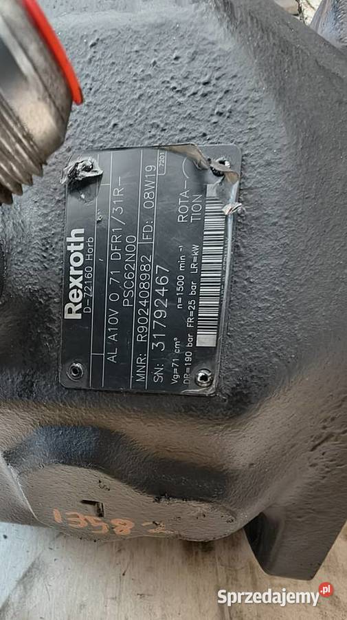 Silnik Hydrauliczny Rexroth A10V 071 31R Staszów