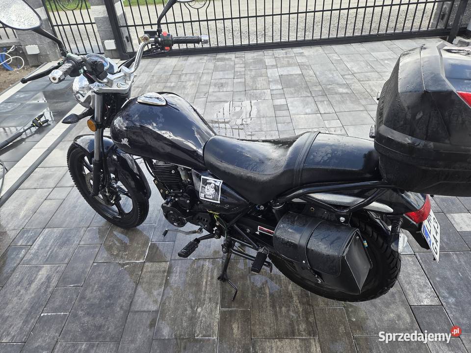 Motocyk Romet Soft Chopper 2 2018r kufry 125cm3 Zamość
