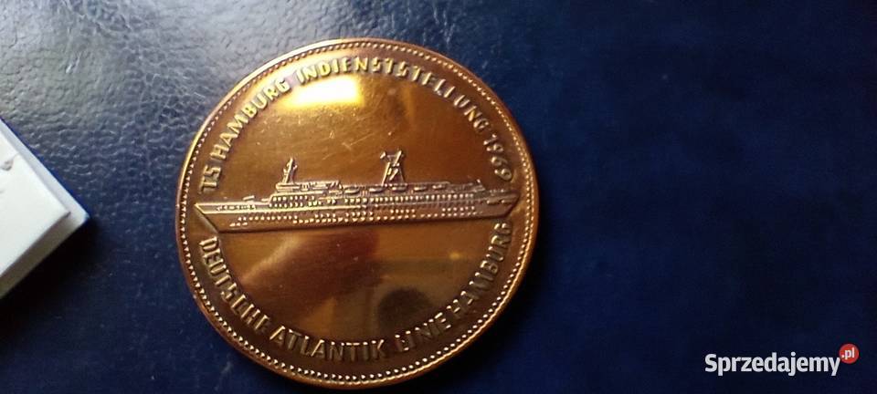 Stare monety Medal TS Hamburg 117 Lesko