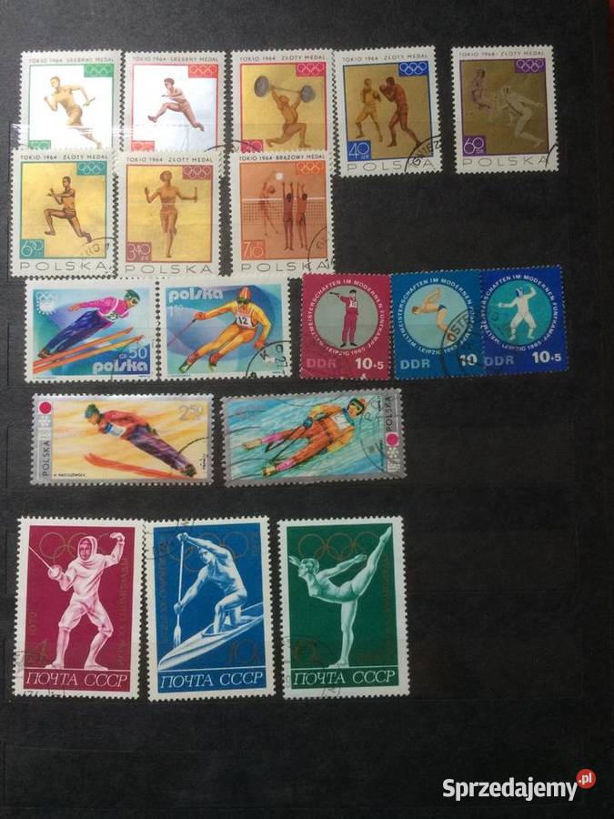 1019 Zbiór ok 160 Znaczków Różnych Państw zachodniopomorskie Szczecin