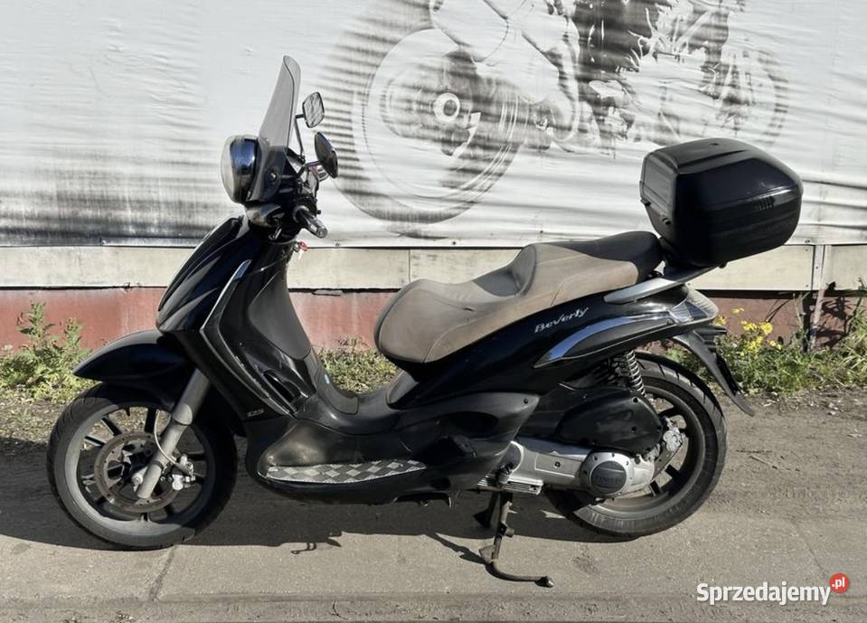 Piaggio Beverly 125 Tourer 2009 Kufer skuter Poznań