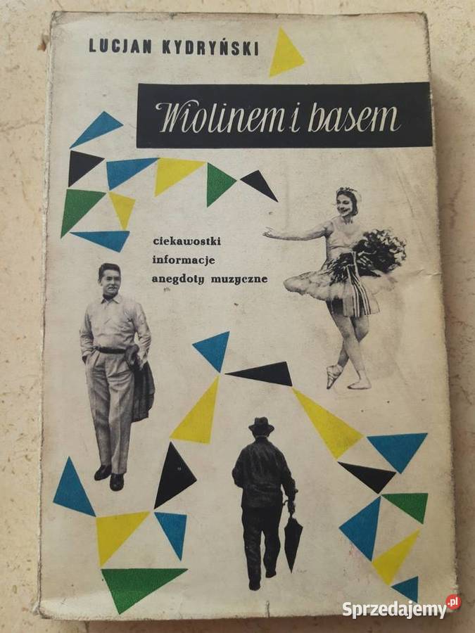 Wiolinem i basem Lucjan Kydryński 1960 śląskie Bielsko-Biała