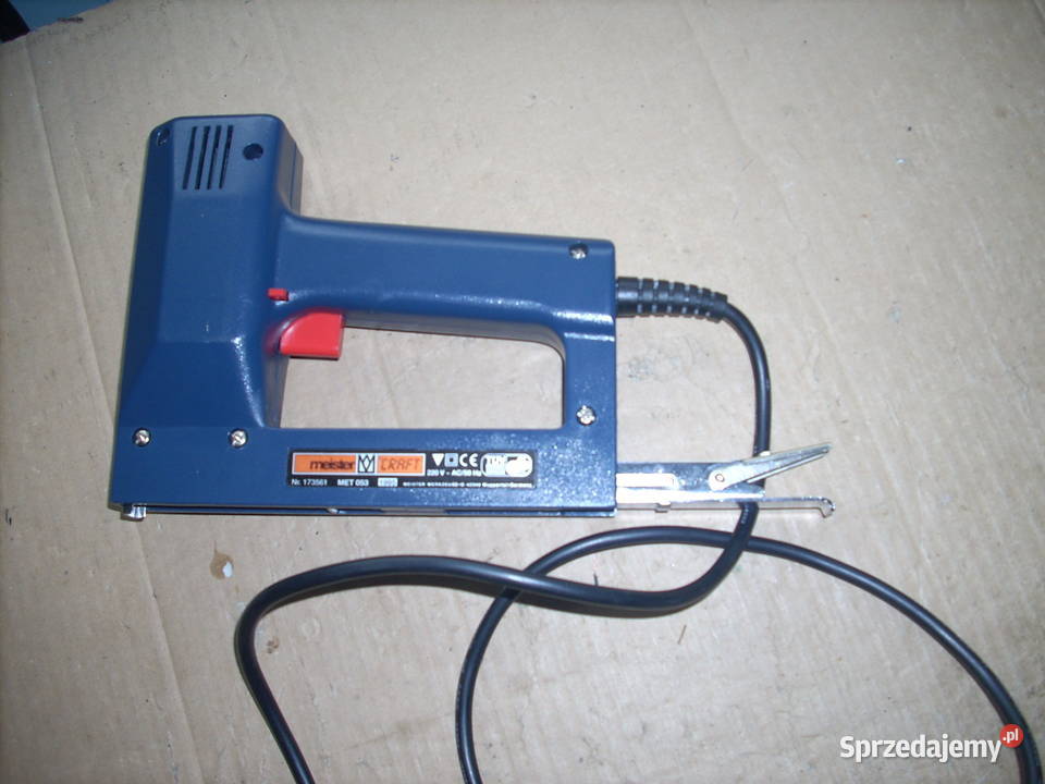 Zszywacz elektryczny MEISTER CRAFT MET 053 łódzkie Rękoraj sprzedam