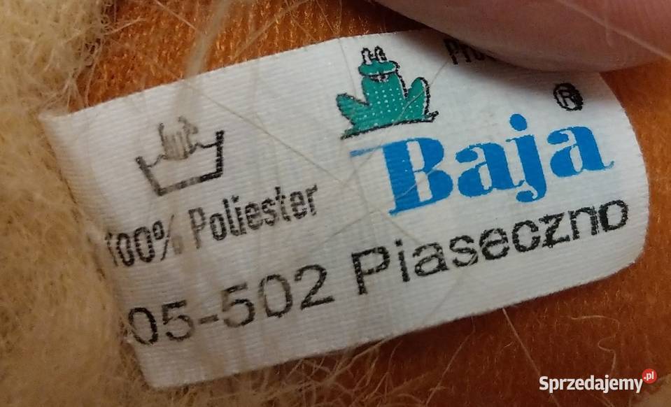 Brązowy troll maskotka pluszak firmy BAJA Nowy różowy