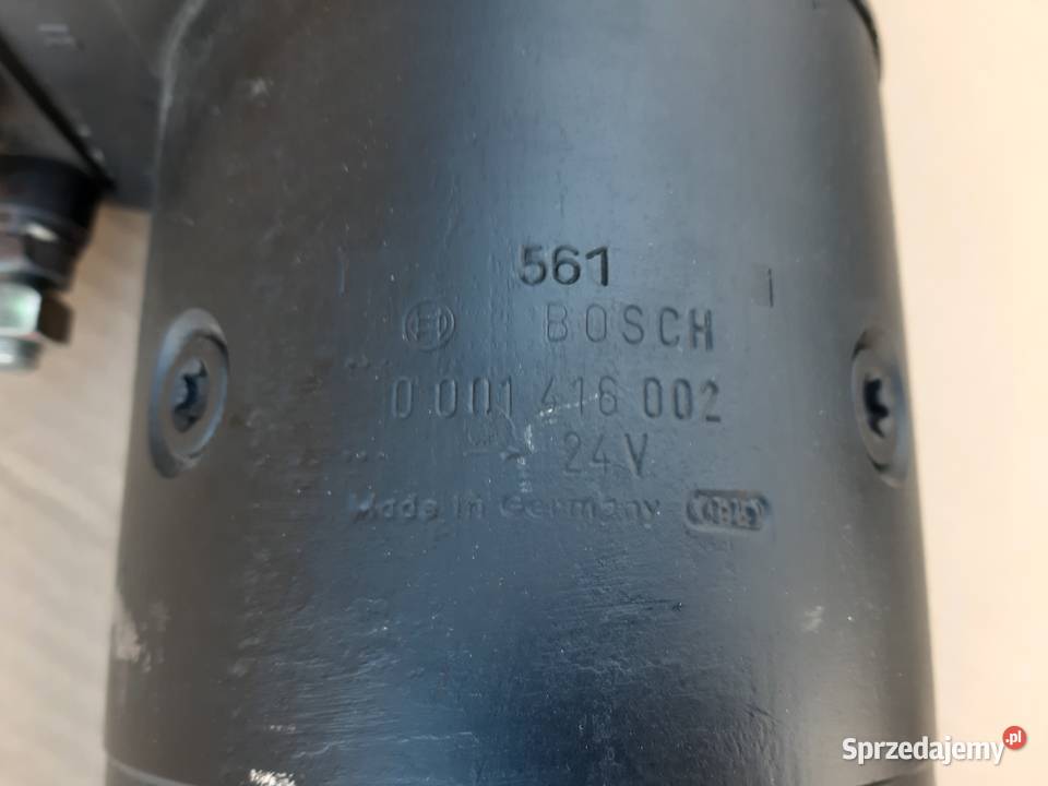 MAN MERCEDES ROZRUSZNIK BOSCH 24V 6KW 0001416002 Bieleń sprzedam