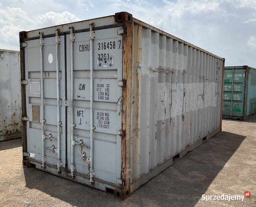 Kontener morski magazynowy 20DV 6 metrowy Bielawa
