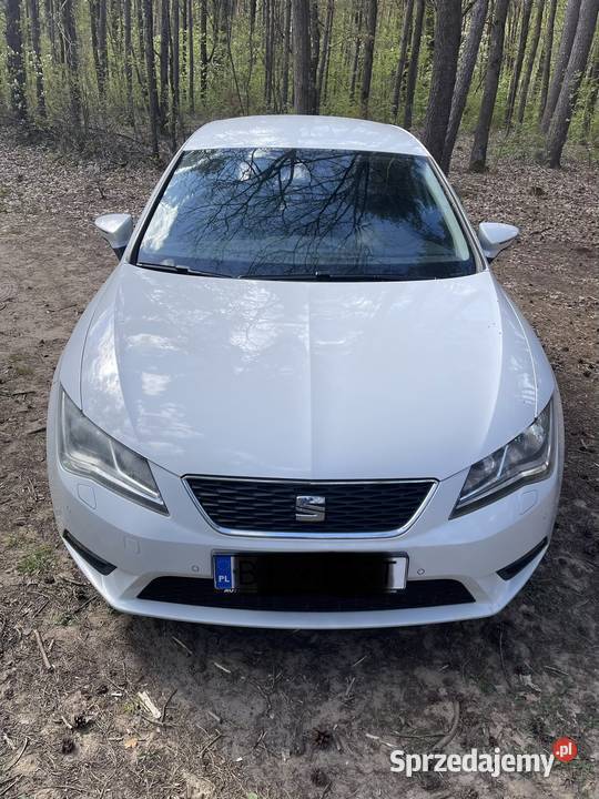 Seat Leon III 14 TSI 2014 Zadbany serwisie nieuszkodzony Białystok
