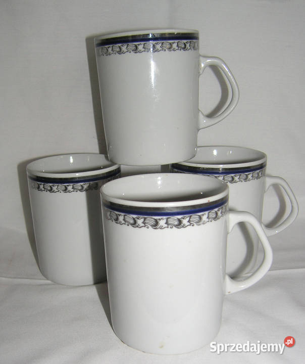 kubki porcelanowe vintage KarolinaDd Bartków