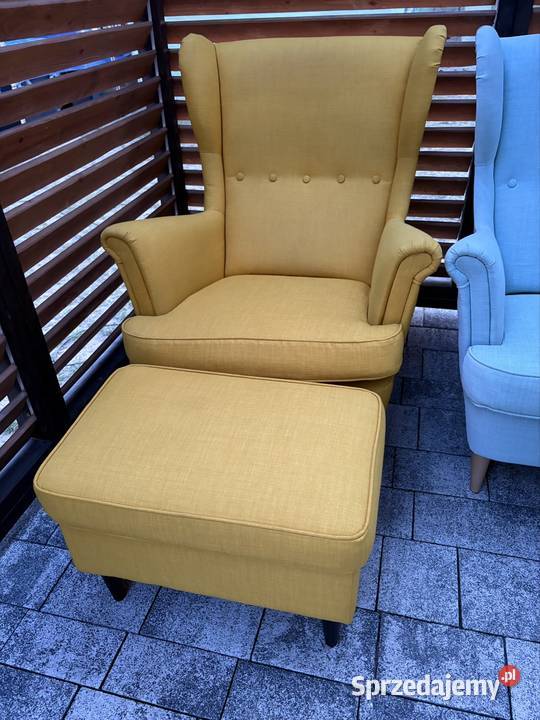 Fotel uszak szary Góra Bałdrzychowska-Kolonia