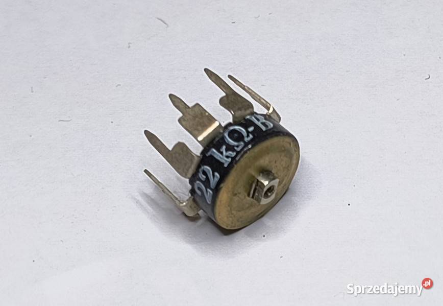 Potencjometr miniaturowy 22k B z wył Unitra Gdańsk