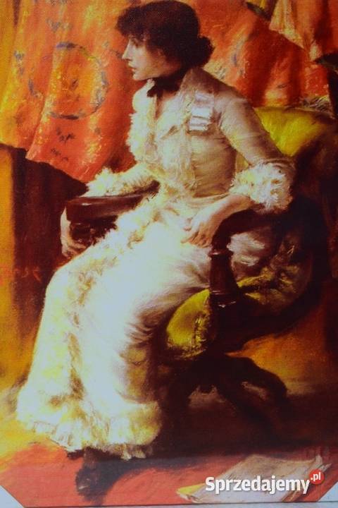 William Merritt W studiu 1884 reprodukcja Chełmno