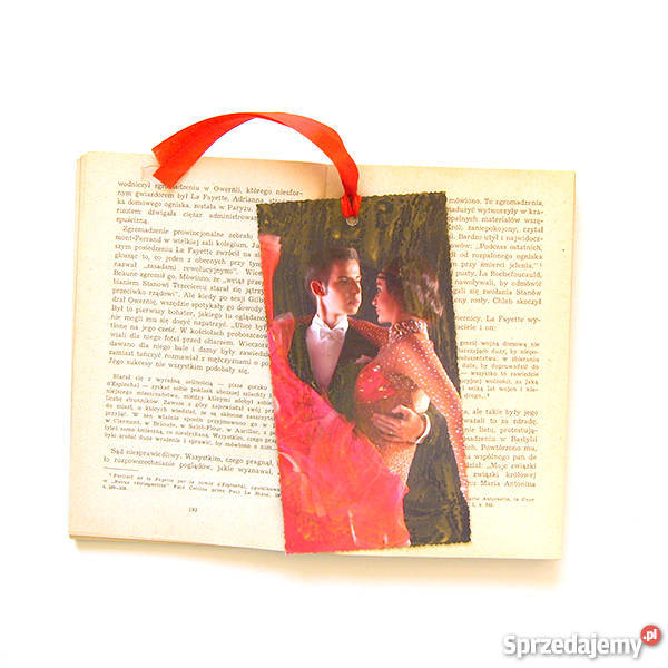 ładna zakładka love zakladka do książki taniec Katowice sprzedam