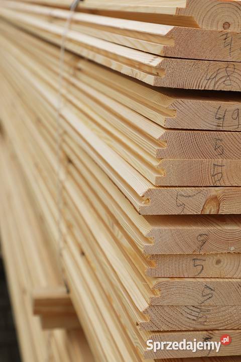 Szalówka deska elewacyjna zewnętrzna sosnowa 28 Łabuńki Pierwsze