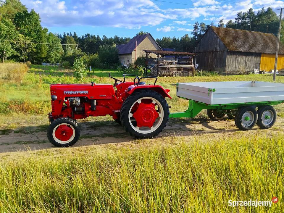 sprzedam zabytkowy ciągnik FARMALL D320 z Trzcianka