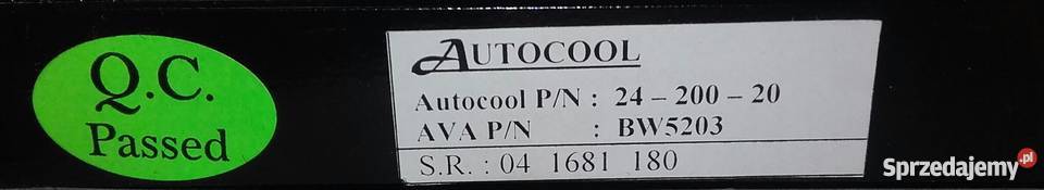 Chłodnica klimatyzacji BMW E46