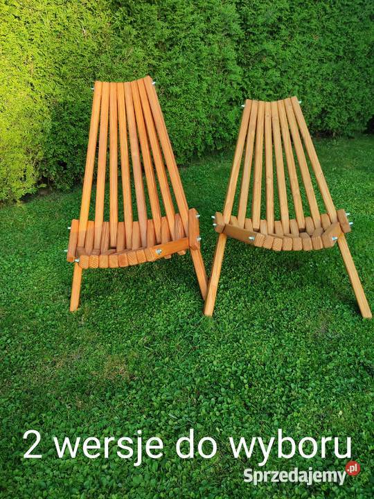 Krzesło ogrodowe 2 WERSJE Leżak ogrodowy Sauna Stoły z krzesłami Kraków sprzedam