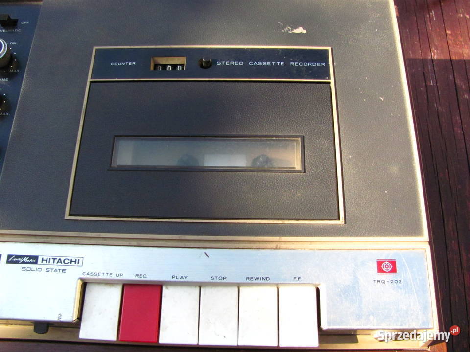 Magnetofon kasetowy Hitachi vintage made in