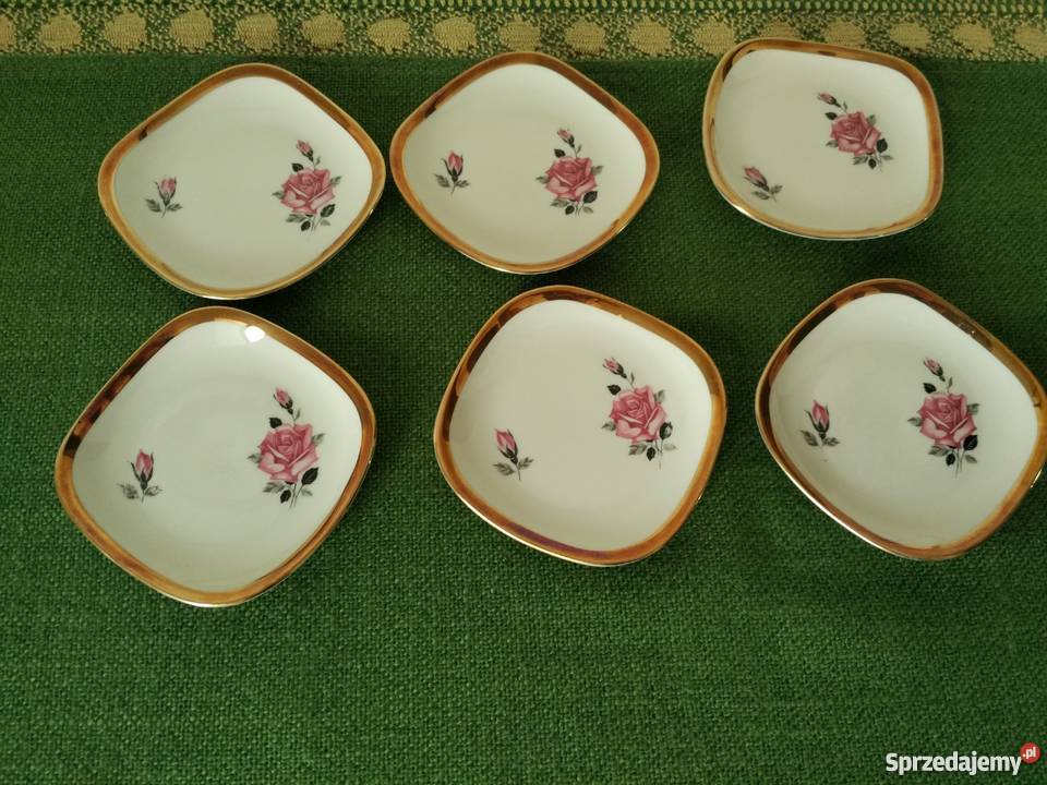 Dżemówki porcelana Bareuther Waldsassen 6 Ropa