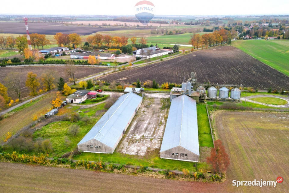 Baza magazynowa silosy waga Barciany Hale i magazyny