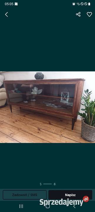 Komoda jamnik retro prl szafka vintage art deco