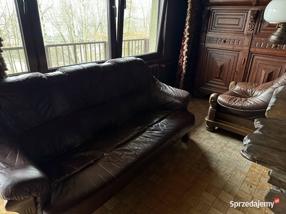 Meble dębowe komplet co na zdjęciach Kraków