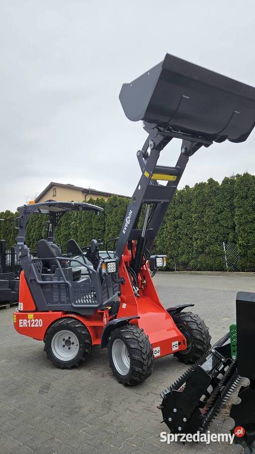 Ładowarka kołowa EVERUN ER 1220 silnik KUBOTA Ładowarki rolnicze Siemiatycze