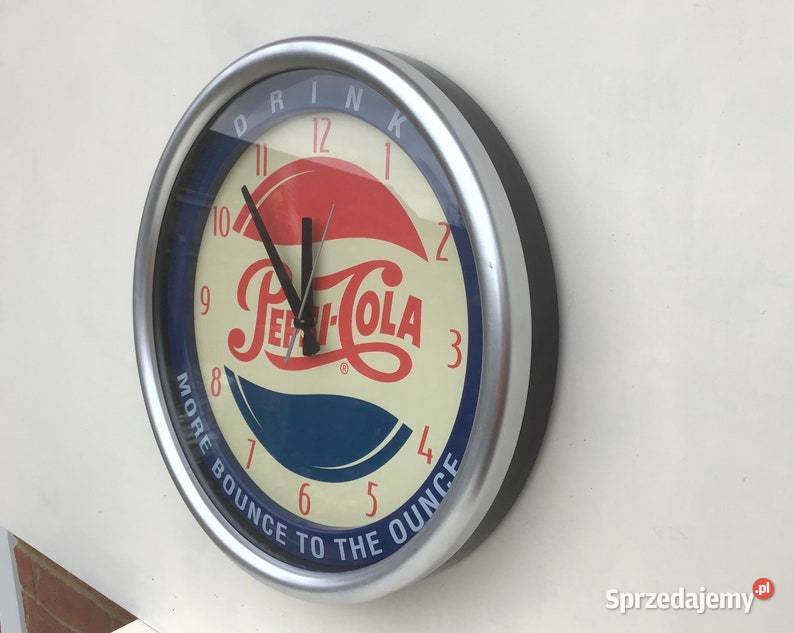 Stary zegar Pepsi Cola Wrocław