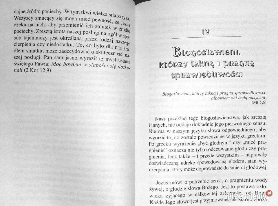 Osiem błogosławieństw Rozważania homiletyczne Pozostałe Chełm