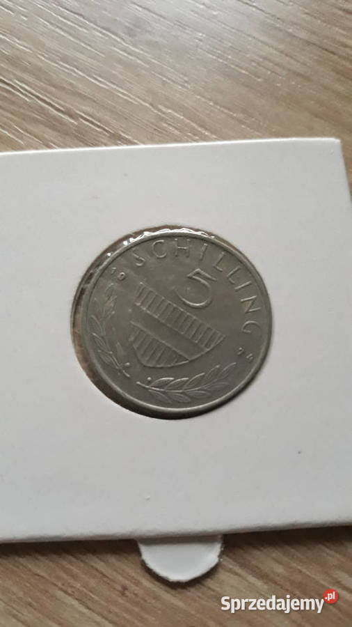 5 Szylingów Austria 19691974 i 1989 r wielkopolskie Konin