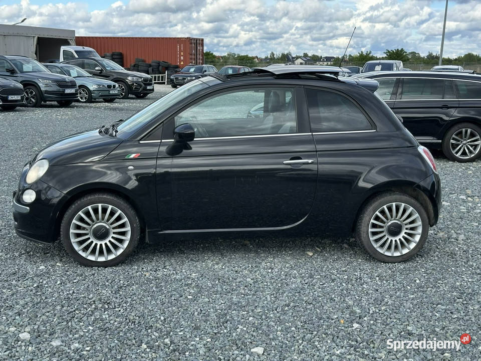 Fiat 500 14 16V 100 Sport 2008r szyberdach Wojkowice