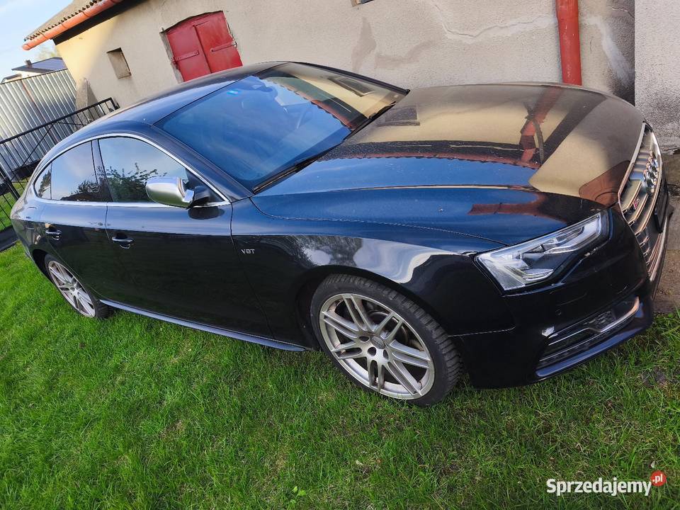 Audi S5 uszkodzona Siedliszcze-Osada