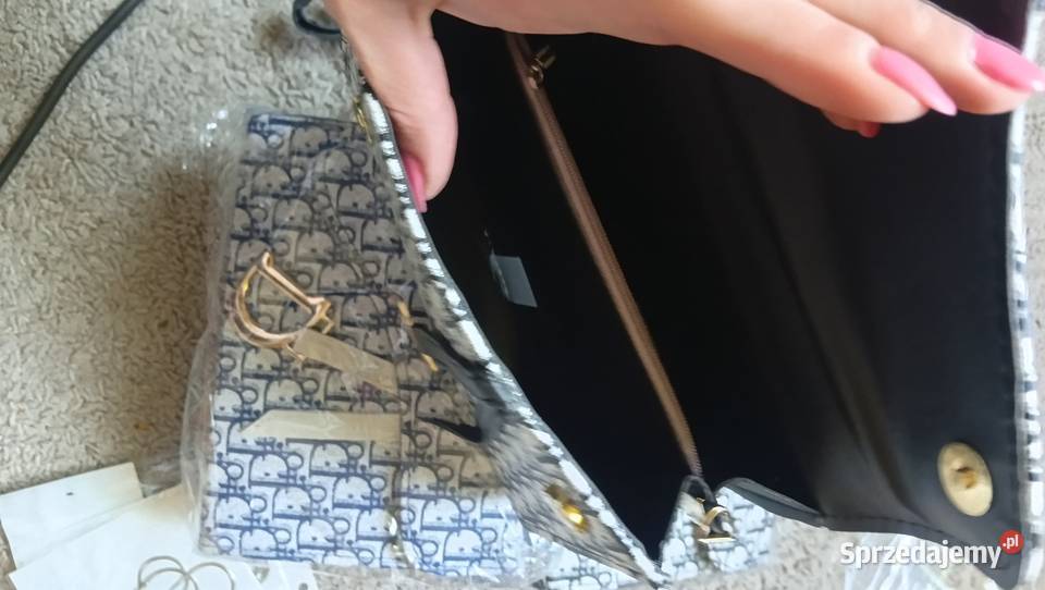 Torebka damska mała niebieski lubelskie