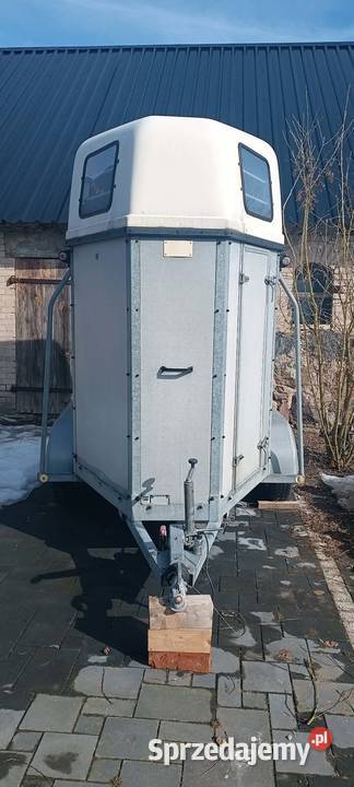 Przyczepka do koni 910 Do przewozu koni Orzysz sprzedam