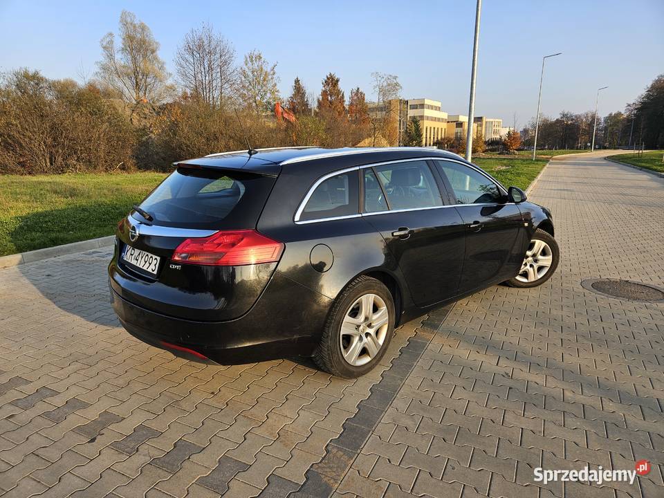 OPEL Insignia I Sports Tourer 20 CDTI ecoFLEX czarny Rzeszów sprzedam