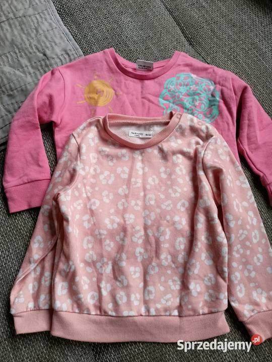 Bluza bluzka dziewczynki rozmiar 9298 2 sztuki Włocławek