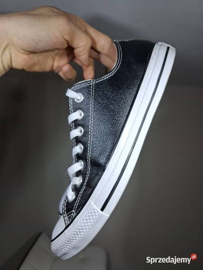Converse 42 All Star skórzane trampki czarne Kraków sprzedam