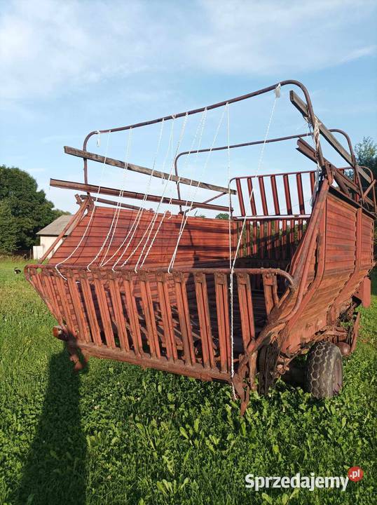 Przyczepa samozbierająca T055 Ustrobna