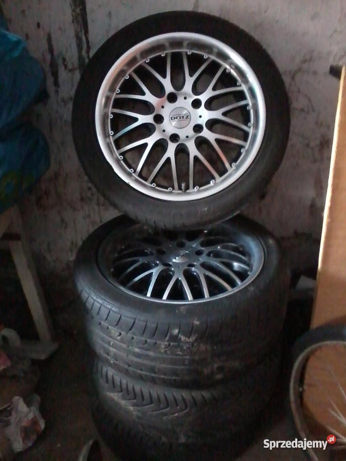 Felgi DOTZ Mugello z oponami 17 5x120ET35 BMW Felgi małopolskie Chrzanów