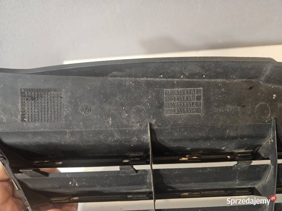 Atrapa gril Passat B5 mazowieckie Ostrówek