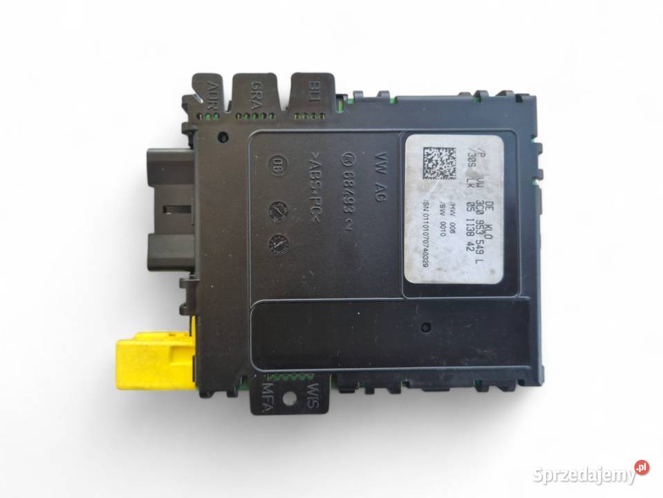 MODUŁ CZUJNIK KĄTA SKRĘTU VW PASSAT B6 Działoszyce