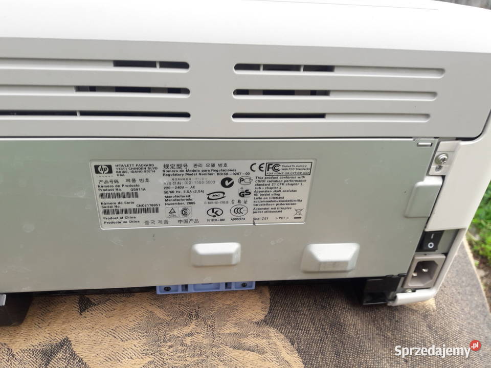 Drukarka laserowa HP LASERJET 1020 tanie USB