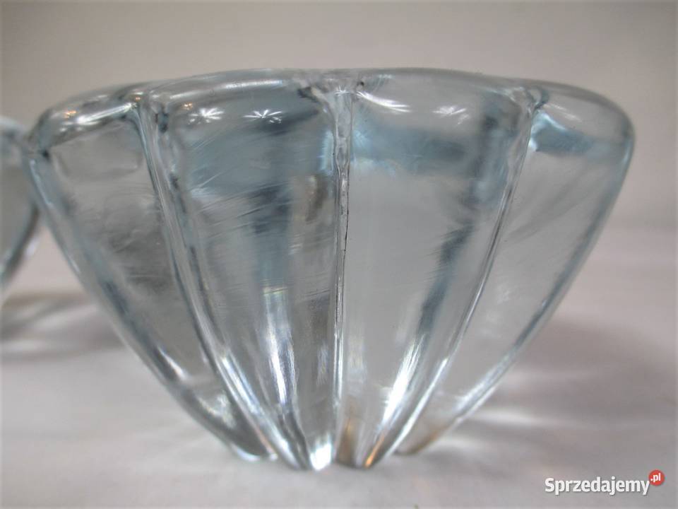 Komplet świeczników Costa Boda lata 80 lubelskie