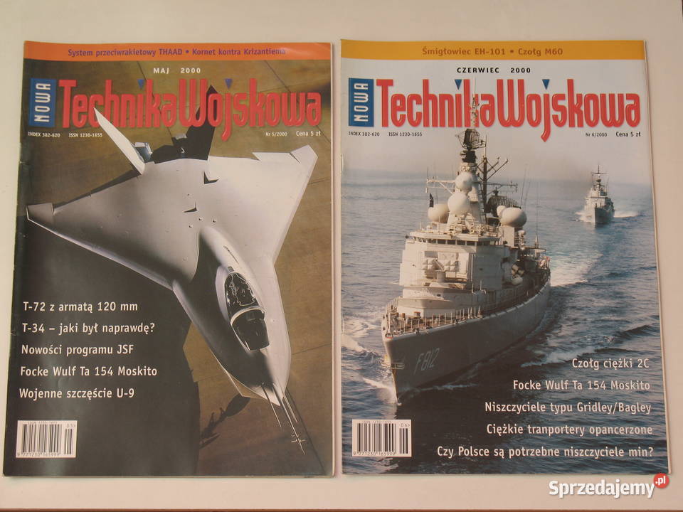 Technika Wojskowa kompletny rocznik 2000