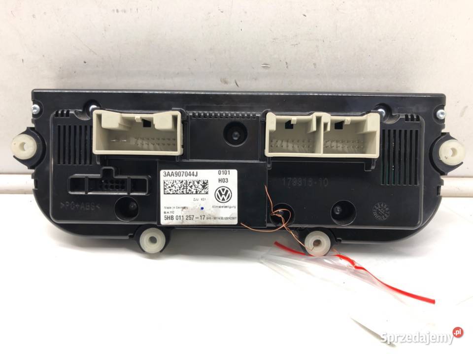 PANEL STEROWANIA NAWIEWU VW CC B7 3AA907044J Wyposażenie wnętrza