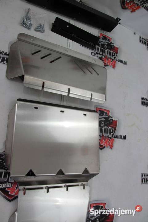 Osłona SILNIKA Osłony ZESTAW Aluminiowe Pasłęk