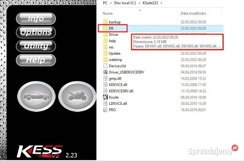 Poprawione suma kontrolna 2023 KESS v2 KTAG CLON Bytom