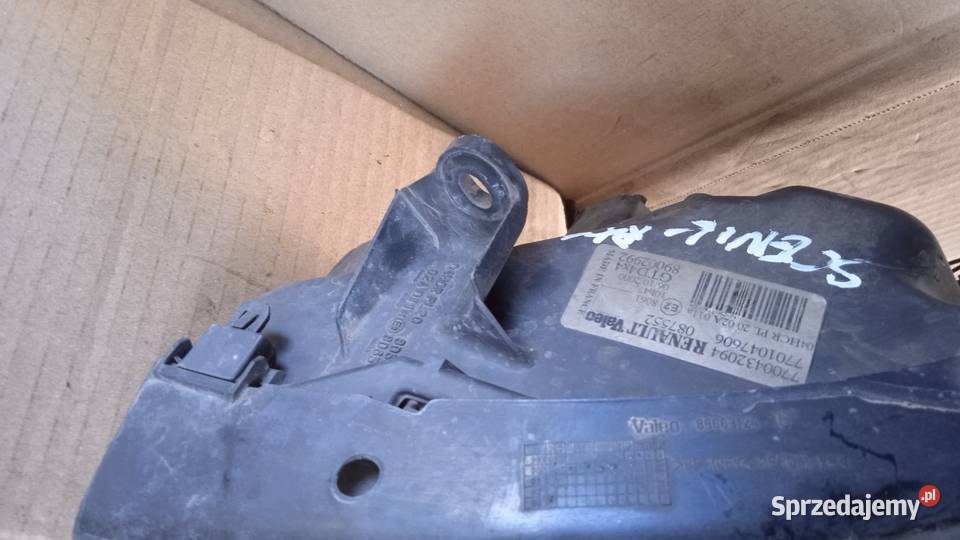 RENAULT SCENIC I RX LAMPA PRZÓD LEWA EU osobowe Zbierkowo
